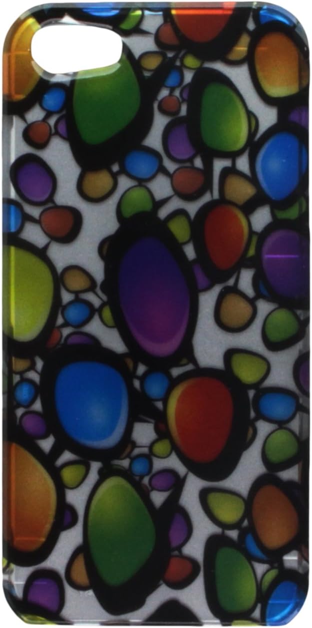 MyBat Apple iPhone 5s/5 Phone Protector Cover - Retail Packaging - Rainbow Gemstones