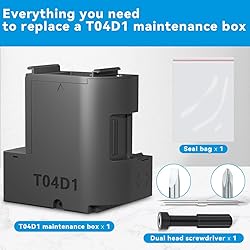 Poschink T04D1 T04D100 Ink Maintenance Box for