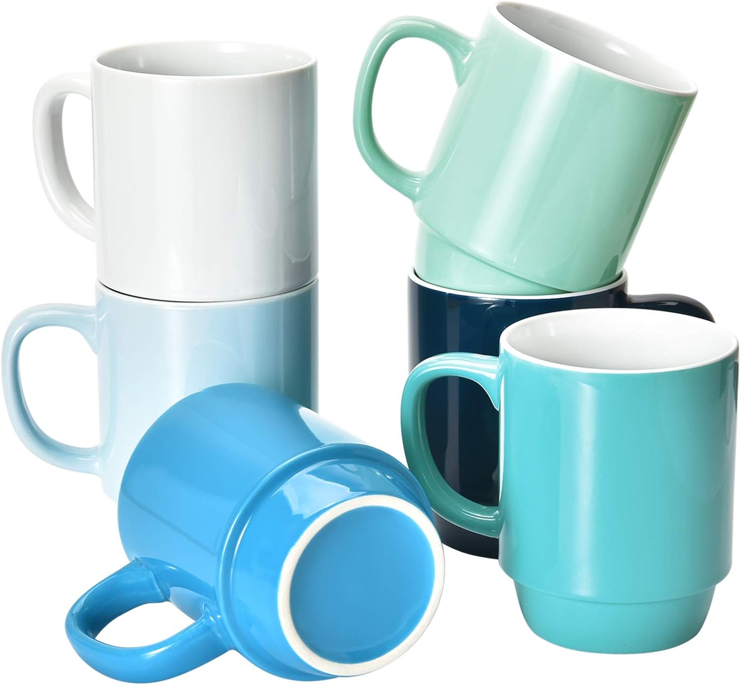 16 Oz Large Coffee Mugs Set 
