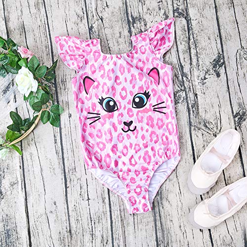 MHJY Girls Gymnastics Leotard Unicorn Ballet Dancewear One-Piece Activewear Bodysuit Athletic Leotards - Thumbnail 4