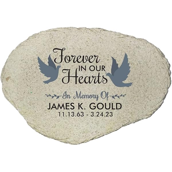 Engraved Rocks For Memorial Personalized Farmer Memorial Stone ...