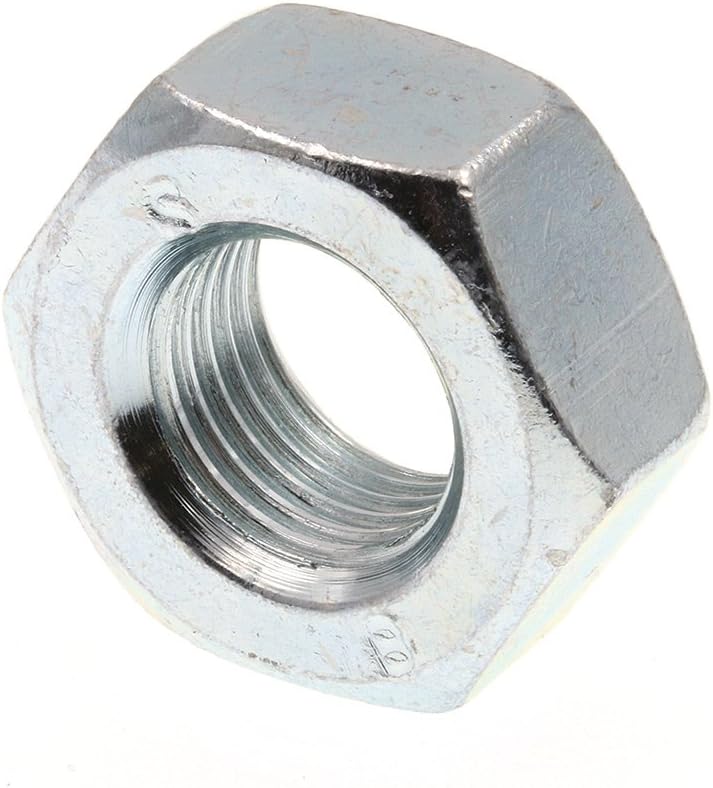 Prime-Line 9088195 Finished Hex Nuts, Class 8 Metric, M10-1.0, Zinc Plated Steel, 10-Pack