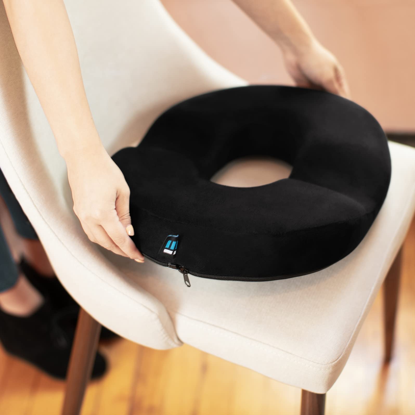 Ergonomic Innovations Deluxe Donut Pillow for Hemorrhoids and Tailbone