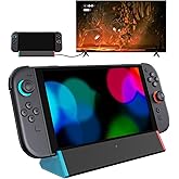 Antank Switch 2 Dock, Portable TV Docking Station Compatible with Nintendo Switch 2, Charging Dock Replacement with 4K@120Hz 