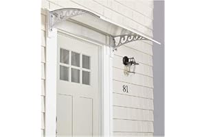 THE LAKESIDE COLLECTION Natural Sunlight Door Canopies - White
