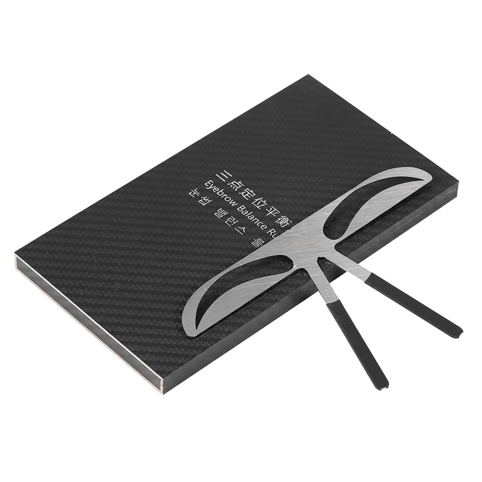 Eyebrow Stencil Kit for Women Beginners DIY Eyebrow Template Three-Point Positioning Ruler Makeup Tattoo Tool 5.5 X 3.1 Inch