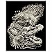 Royal and Langnickel Glow in Dark Engraving Art, Crocodile
