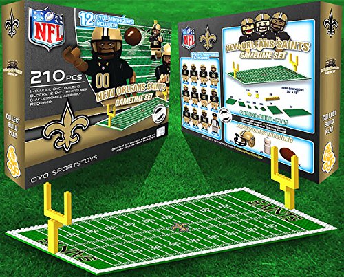 OYO NFL New Orleans Saints Game Time Set