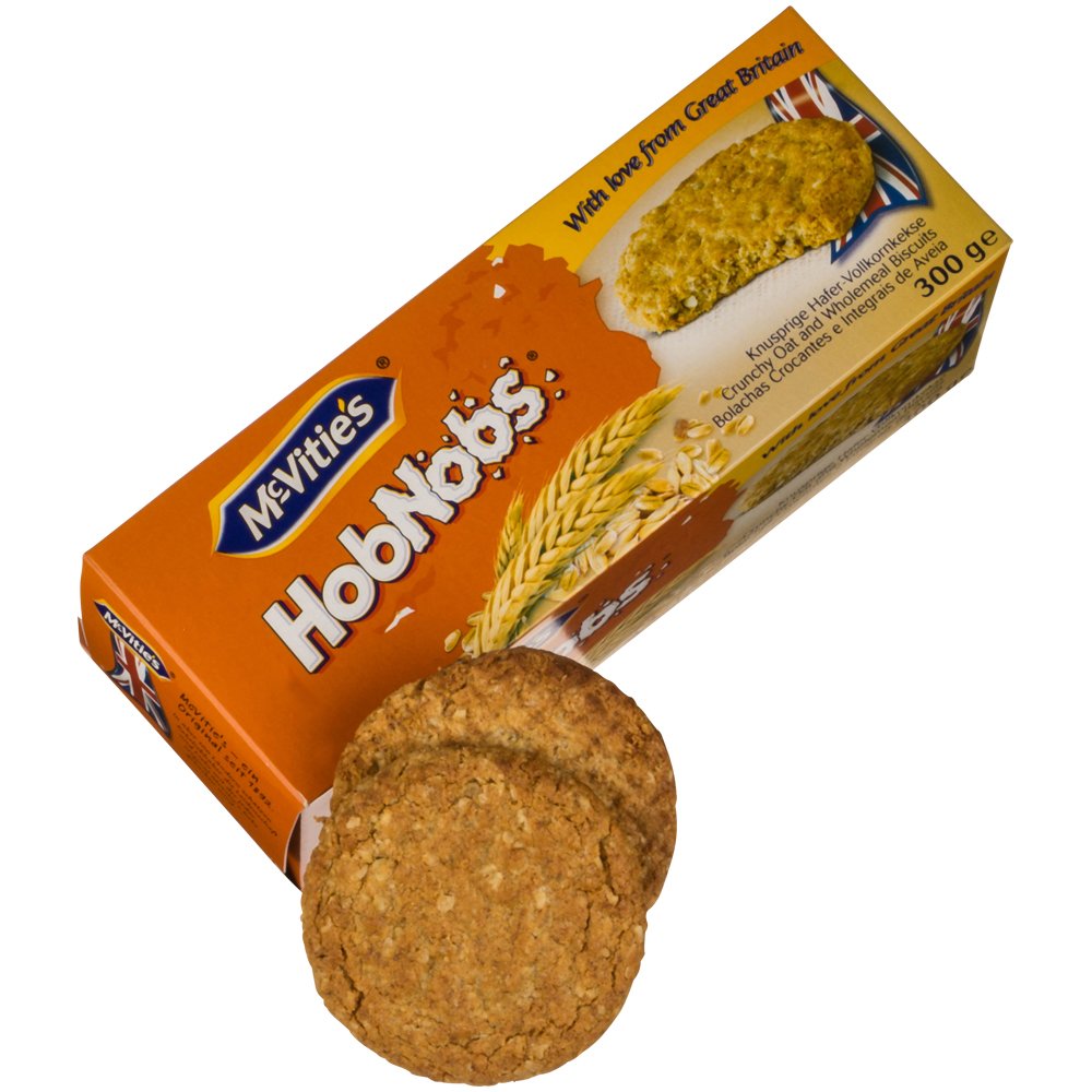 McVitie s HobNobs Crunchy Oat and Wholemeal Biscuits  300g 