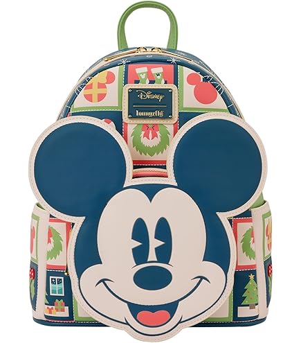 Hot Topic Her Universe Disney100 Mickey Mouse Club Vintage Mini Backpack BLACK NONE: Clothing, Shoes & Jewelry