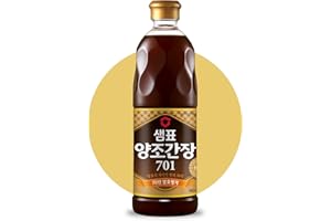 Sempio Naturally Brewed Soy Sauce 701 (29.08 fl oz, 860ml) - Premium Korean Dark Soy Sauce, Rich Taste and Aroma, Ideal for Stir-Fries, Sushi, and Salads