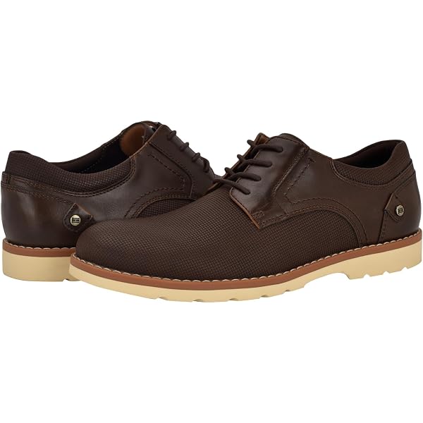 Amazon.com | Tommy Hilfiger, Mens, Nevyn, Cognac, 7, M | Oxfords display picture 1