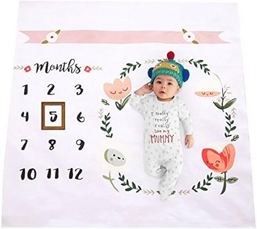 monthly birthday blanket