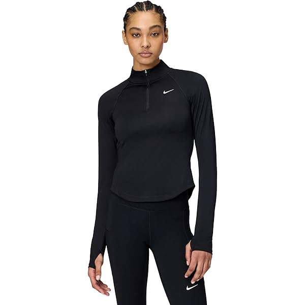 nike women's therma all time mock half zip