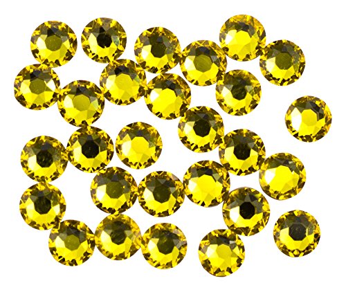 SWAROVSKI 27691168 Create Your Style Hotfix 4mm Sunflower 3 packages of 28Piece (84 Total Crystals)