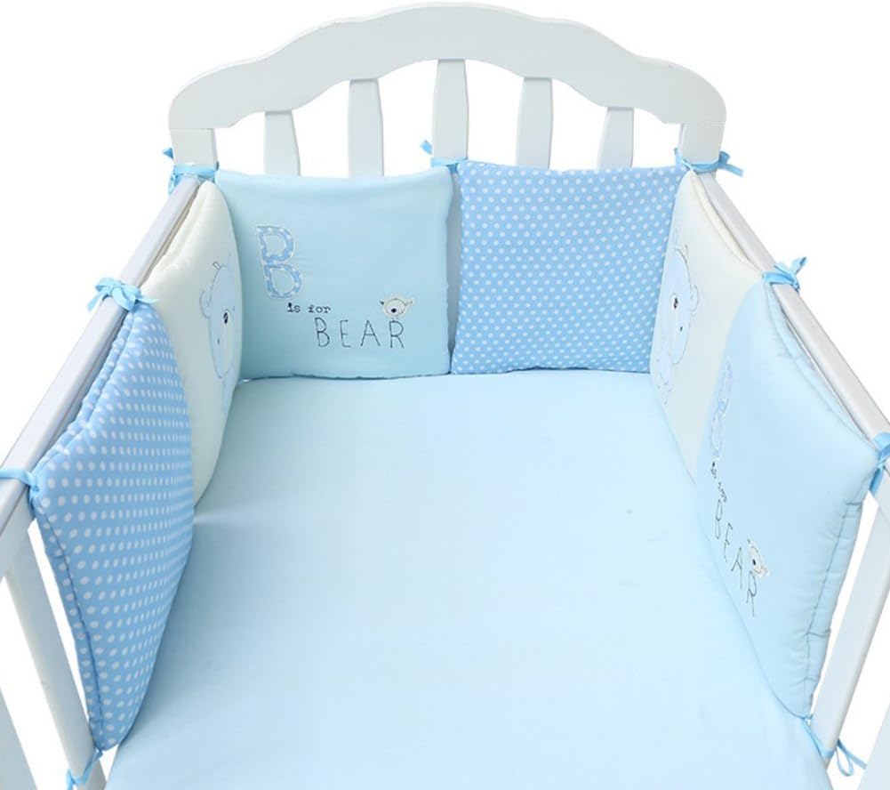 Accessoires De Literie Fleurs Roses Coussin Enfant Decoration Lit Pour Proteger Bebes Anti Cogner Circonference Du Lit Bebe De Combinaison Gratuit 6 Pieces 100 Coton Gedeihen Protecteur De Berceau Bebe Puericulture