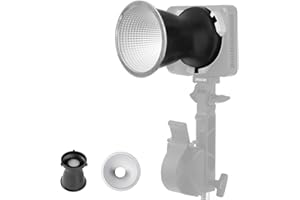 Amaran Mini Reflector Compact 14.5cm (5.71in) Bowens Mount Reflector Designed for Amaran Ray 60c & 120c Halo 100x 60x