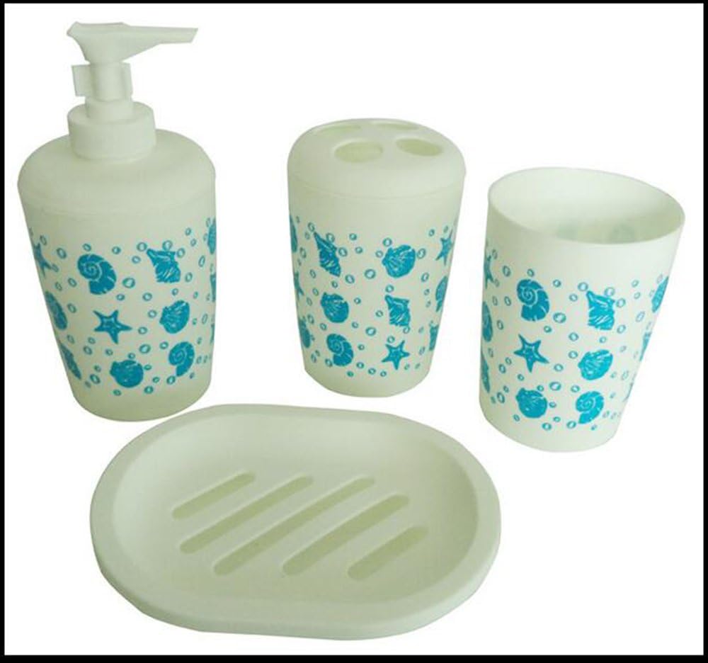 t-warm hogar baño suministros azul océano azul y blanco combinación de