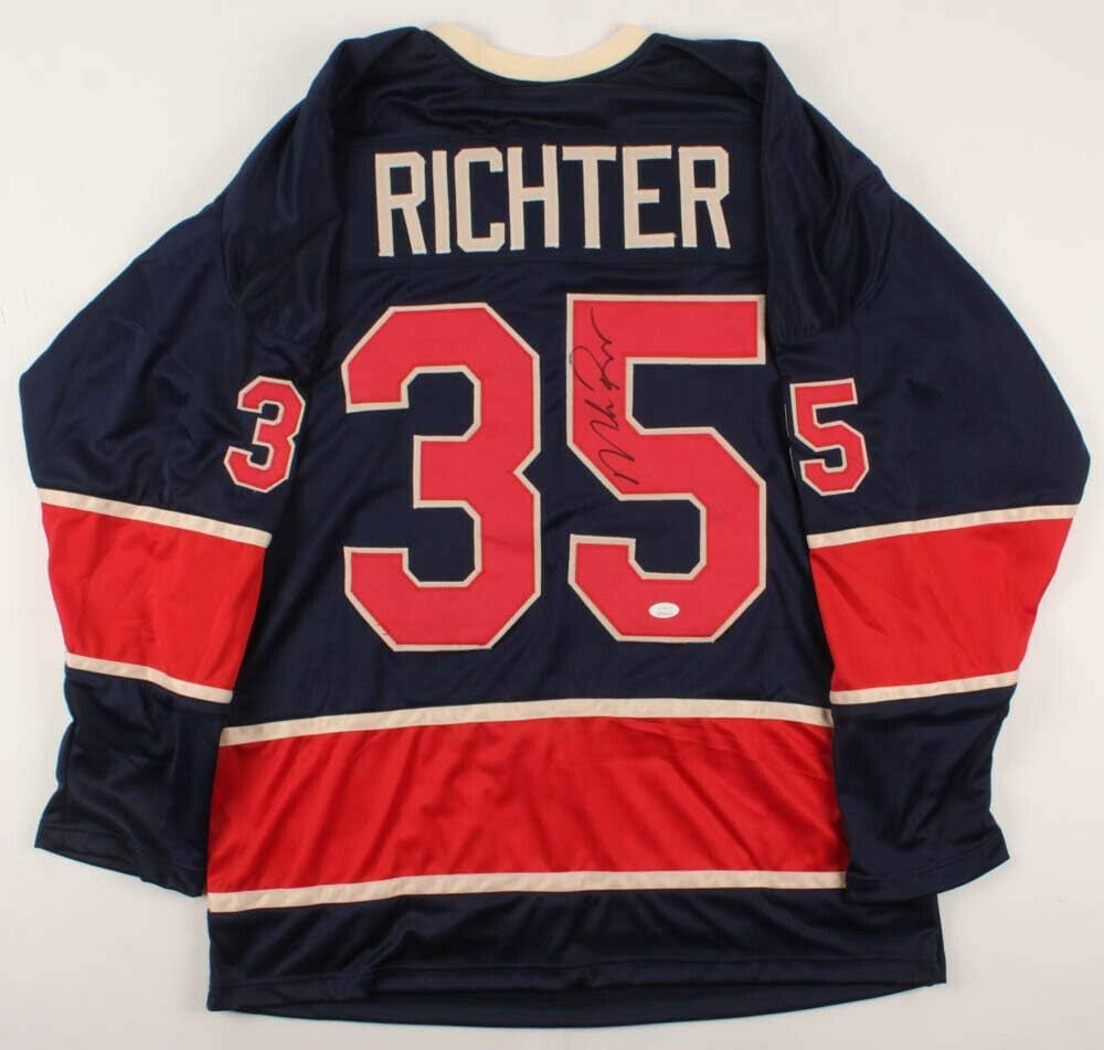 mike richter signed jersey