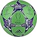 adidas Performance Finale Berlin Capitano Soccer Ball, Flash Green/Night Flash Purple/Flash Pink, Size 5