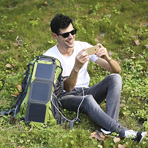 ECEEN-Hiking-Backpack-Removable-Frame-Pack-10W-Foldable-Solar-Phone-Charger-10000mAH-Battery-Pack-2L-Water-Bladder-Rain-Cover-Camping-Mountaineering-Climbing-Voyage-Outdoor-Sports