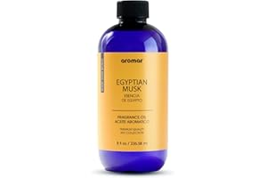 AROMAR Premium Fragrance Oil - Essential Oil for Diffusers & Home Aromatherapy - Egyptian Musk - 8oz