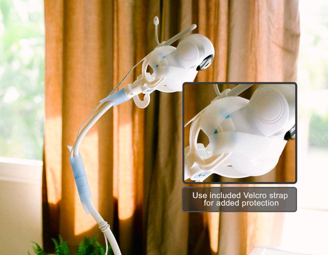 FlexxiCam | Universal Baby Monitor Holder with Strap | Flexible Baby Camera Mount Shelf | No Drilling | A Safer Monitor Stand for Your Baby : Baby