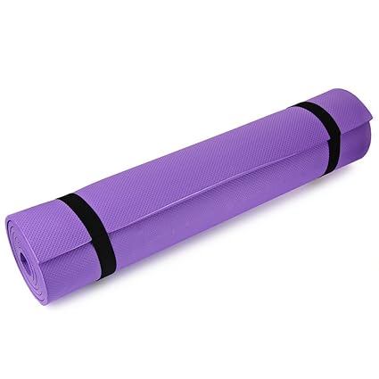 Amazon.com: (púrpura) Utilidad 3 colores 6 mm EVA Yoga ...