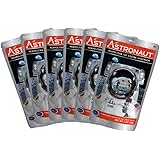 Astronaut Foods Freeze-Dried Ice Cream Sandwich, NASA Space Dessert, Neapolitan, 6 Count