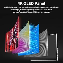 Magedok Portable Monitor OLED 4k,15.6 Inch