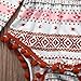 Newborn Baby Girls Ethnic Style Pom Retro Long Sleeve Romper Bodysuit (0-6months, Multicolor)