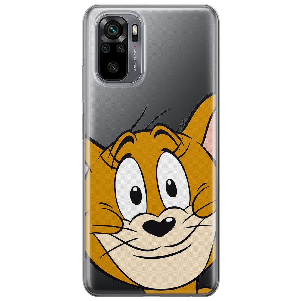 ERT GROUP mobile phone case for Xiaomi REDMI NOTE 10/ 10S original and officially Licensed Tom & Jerry pattern Jerry 001 optimally adapted to the shape of the mobile phone, partially transparent
