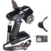 DUMBORC X6 2.4GHz 6CH RC Radio Transmitter and Receiver X6FG(Built-in Gyro) | Remote Controller, Fail-Safe, Low Voltage Alarm Function, for RC Vehicle Car, Boat, Tank Model Parts
