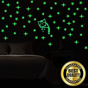 Premium Glow In The Dark Stars Wall Stickers Perfect Glow Stars