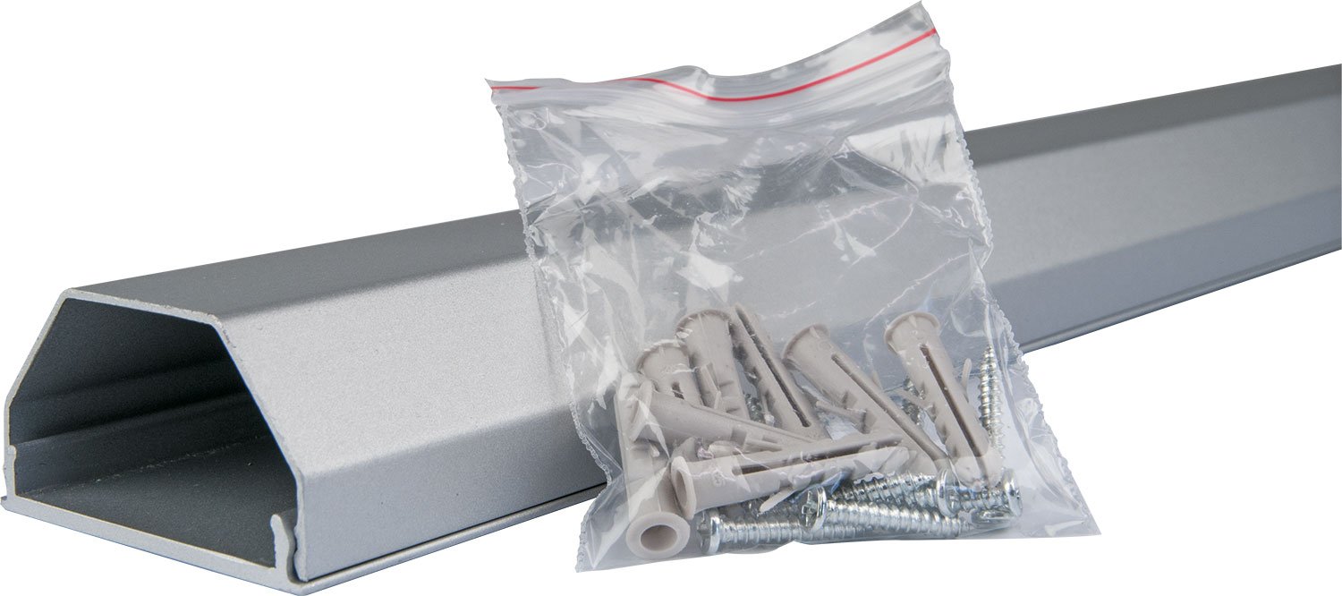 Kabelkanal Aus Aluminium Weiss Schwaiger 1 1 M Flach Flexibel Fur Hdmi Kabel Schreibtisch Smart Tv Pc Lautsprecher Buros Wohnzimmer Telefon Sat Lan Kabel Internet 9659 Computer Zubehor Computer Zubehor