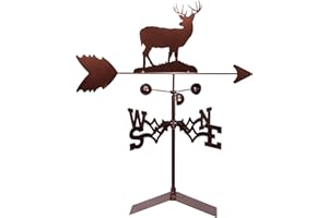 SWEN Products Deer Buck Weathervane (Roof Mount Included)