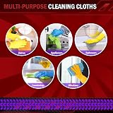 AIDEA Microfibre Cloths 24 Pack Premium All-Purpose Cleaning 30x40cm view 7
