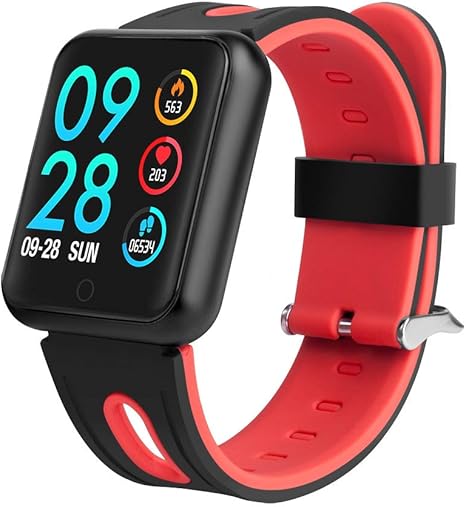 Bain uojia Fitness Reloj de pulsera con pulsómetro ipx68 ...
