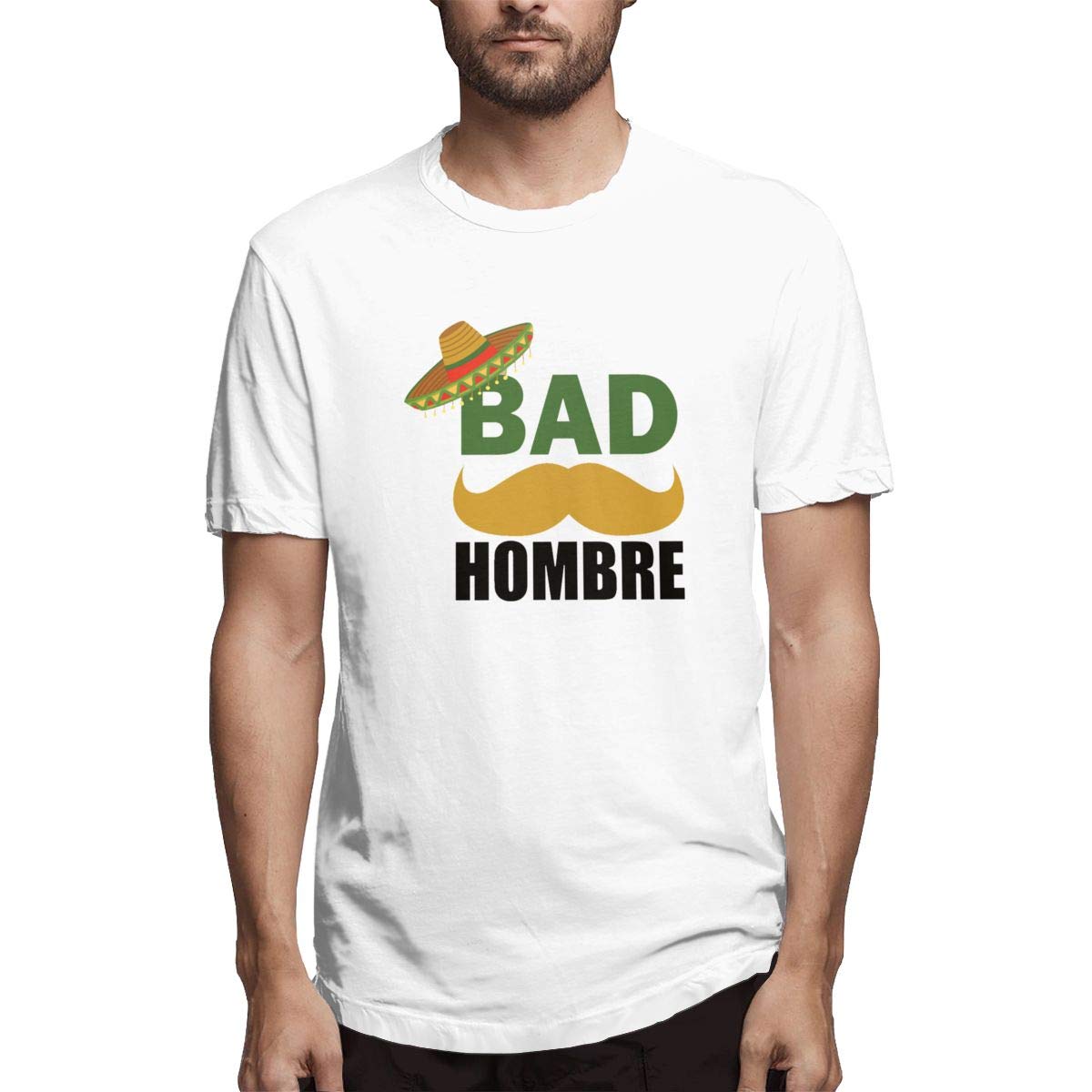 Xuforget Mens Bad Hombre Funny Political Trump Mexico School ...