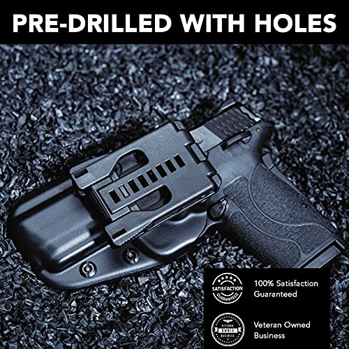 HolsterBuilder TechLock Belt Attachment, Universal Utility Belt Clip