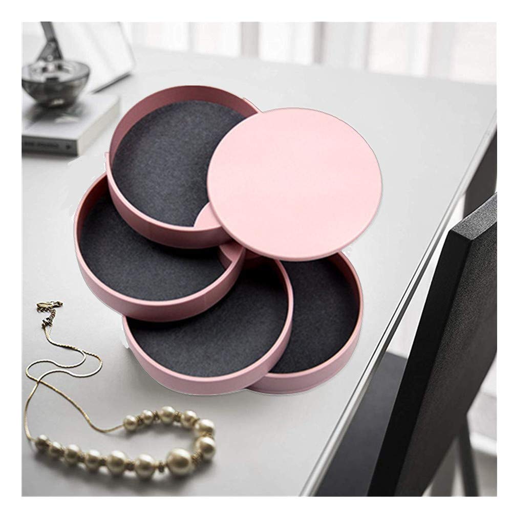 Download Gsb Ffuxk 4 Layer Rotatable Jewelry Box Organizer Display Storage Case Necklace Rings Storage Organizer Jewel Cabinet Case Free Size 3 Amazon In Home Kitchen PSD Mockup Templates