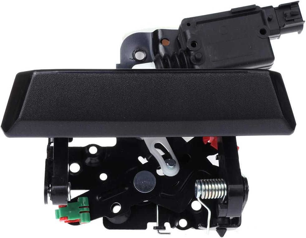 INEEDUP Tailgate Door Handle W/Power Switch Replacement for 2007-2013 for Chevrolet Avalanche for Cadillac Escalade EXT Exterior Black