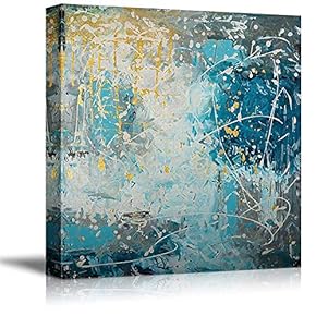 Canvas Wall Art for Living Room,Bedroom Home Artwork Paintings Abstract Picture Ready to Hang - 12x12 inches