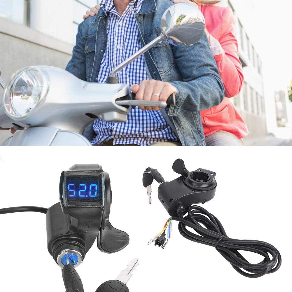 VGEBY E-Bike Electric Sctooer Thumb Throttle LCD Display Digital Battery Voltage Power Switch for Electric Vehicle - Image 4