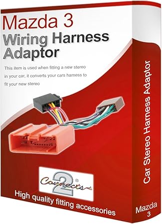 3 CD radio stereo wiring harness adapter lead loom ISO: Amazon.co.uk