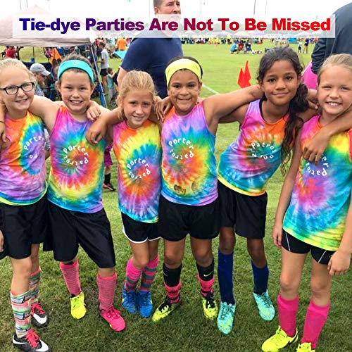 Large Tie Dye Kit for Kids and Adults 239 Pack Permanent Tie Dye Kits