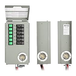 Nature's Generator Transfer Switch 6 Circuits 120V