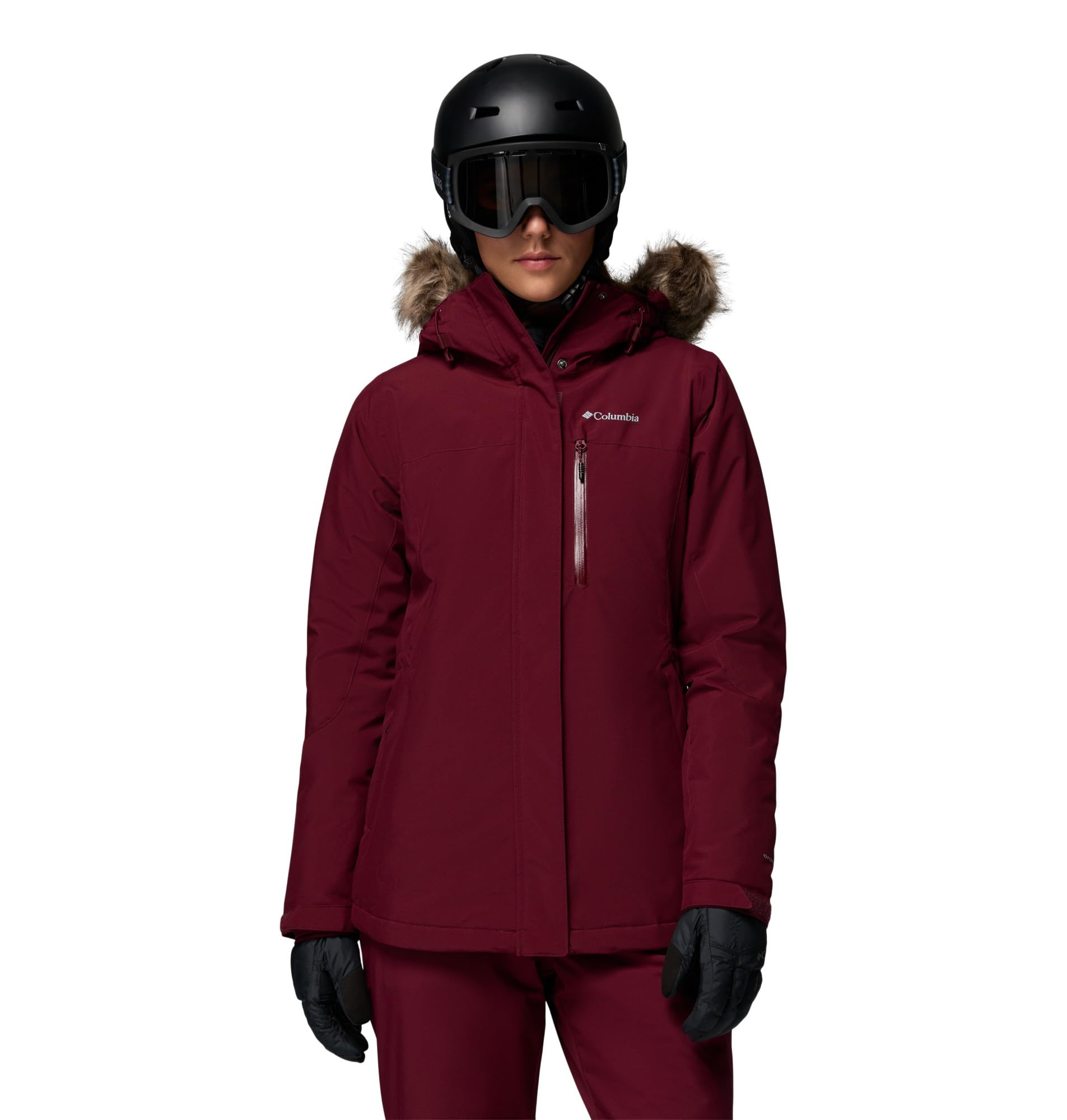 Columbia Womens Ava Alpine II Insulated Jacket, Rich Wine, 2X