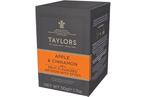 Taylors of Harrogate Apple & Cinnamon Herbal Tea, 20 Count (Pack of 1)