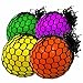 Mintbon Anti-Stress Mesh Squishy Ball Squeeze Grape Ball Relieve Pressure Ball, Colors May Vary, 2PCS